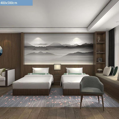 Custom Hotel Lobby Wand zu Wand Teppich für 5-Sterne-Geschäftliche Bankett Flur