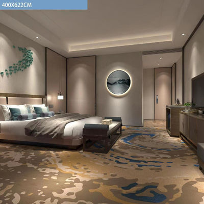 Custom 5 Star Hotel Lobby Wand zu Wand Teppich für Bankett Flur Flur Bodenbelag