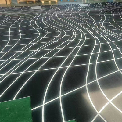 50x100cm maßgeschneiderte 3D-gedruckte Nylon-Büroteppichte für Hochzeitsfeiern