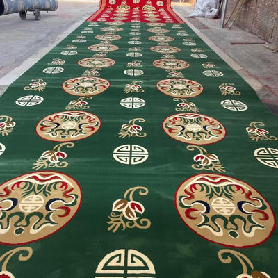 Kirchen- und Moschee-Dekoration Moslemische Wand-zu-Wand-Bete Teppichrolle mit weichen Texturen