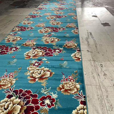 Kirchen- und Moschee-Dekoration Moslemische Wand-zu-Wand-Bete Teppichrolle mit weichen Texturen