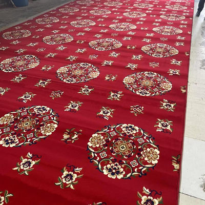 Antimikrobielle Rechteckige Moschee Gebet Teppich Roll für Wand-zu-Wand-Installation