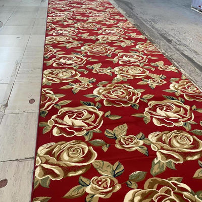 Antimikrobielle Rechteckige Moschee Gebet Teppich Roll für Wand-zu-Wand-Installation