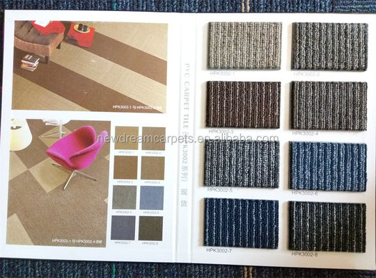 PP/Nylon-Büroteppich 50x50 Schleife Pfahl Modularteppich US 2,5-20 / Quadratmeter