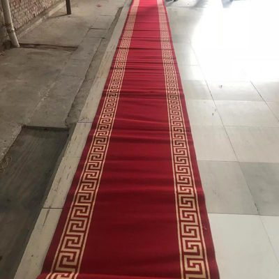 Moschee-Stil Rechteck Muslime Wand zu Wand Teppich Roll für Gebetsraum Bodenbelag