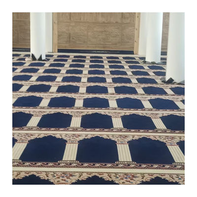 Wand zu Wand Moschee Gebet Teppich Rollen im Rechteck Stil für das muslimische Gebet