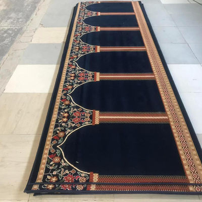 Wand zu Wand Moschee Gebet Teppich Rollen im Rechteck Stil für das muslimische Gebet