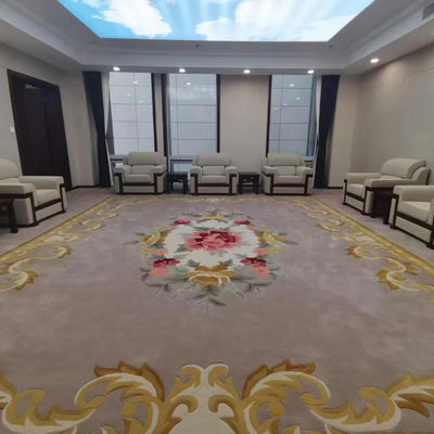 Tufted Axminister Teppich Wand zu Wand Teppich für Hotel Ballsaal Tufted Puzzle Muster