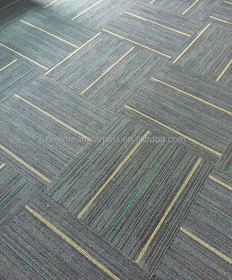 Loop Pile Muster Foshan Nylon Teppichfliesen mit maschinell hergestellter Technologie