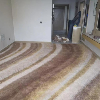 Maßgeschneiderter Druck von Nylonteppichen mit hohem Pfahl für den modernen Design