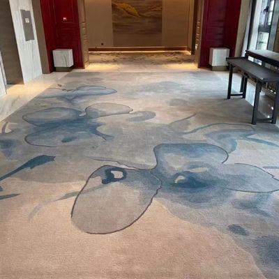 Handelsraum Rechteck Custom Printing Teppiche Modernes Design Stil Hotelteppiche