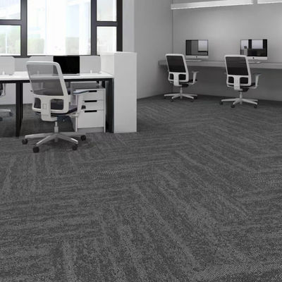 6 mm Gesamtdicke 50x50 60x60 Quadratgröße Schleife Stapel Teppichfliesen für Hotel und Büro