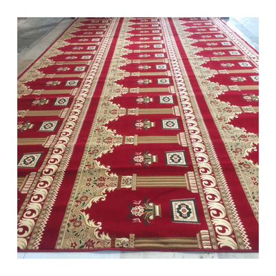 Komfortable Gebetsmatte Moschee Teppich mit maschinell gemachten Patchwork Muster