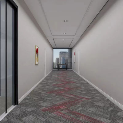 Hotel- und Büro-Nylon-Teppichfliesen 50x50 Quadratgröße Gesamtdicke 6 mm Einfach zu installieren