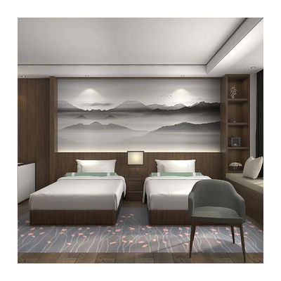 Moderner Stil Mausdruck Teppiche Nylonmaterial für Hotel Wand zu Wand Teppich