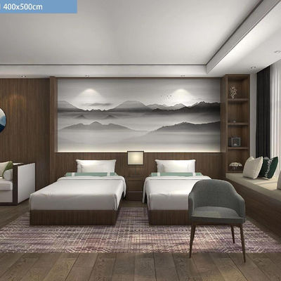 Moderner Stil Mausdruck Teppiche Nylonmaterial für Hotel Wand zu Wand Teppich
