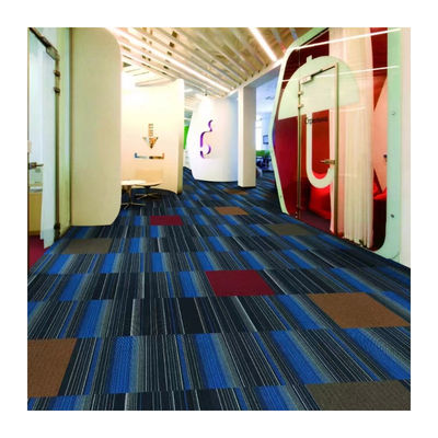 Customized 50x50 Nylon-Druck Hotel Teppichfliese für Büro- und Gewerbeböden