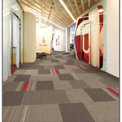 Customized 50x50 Nylon-Druck Hotel Teppichfliese für Büro- und Gewerbeböden