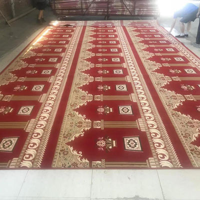 100% Polypropylen Moschee Teppich Roll für Wand zu Wand Gebet in Moschee Dekoration