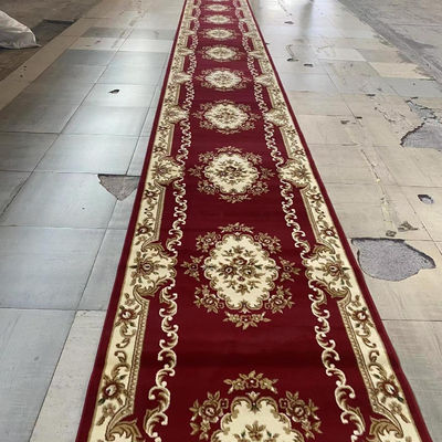 100% Polypropylen Moschee Teppich Roll für Wand zu Wand Gebet in Moschee Dekoration