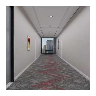 50x50cm Quadrate Teppichfliesen Luxus 100% Nylon Material für Büro Rechteck Form