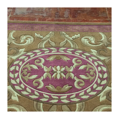 Mittelschicht Handgefertigte Tufting Weißfarbe Teppich und Teppich Custom Design für den modernen Stil