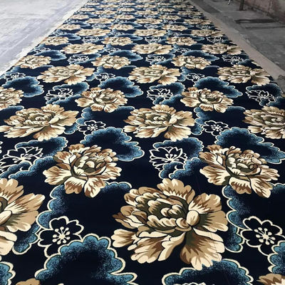 Einfach zu reinigen Massiv muslimische Wand zu Wand Gebet Teppich Roll für Moschee Tapis de Priere