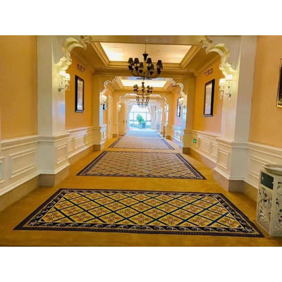 100% Nylon Custom Printing Teppiche im modernen Design-Stil für Geschäftszimmer in Hotels