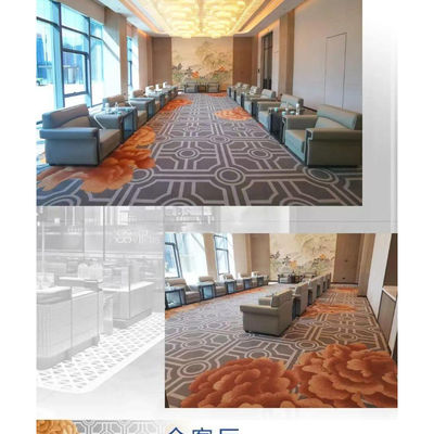 100% Nylon Custom Printing Teppiche im modernen Design-Stil für Geschäftszimmer in Hotels