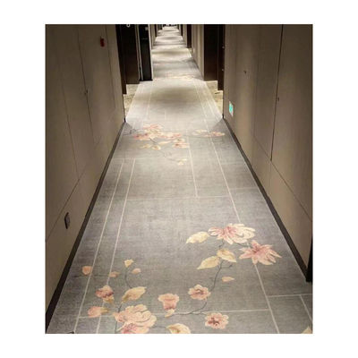 Florale Muster Nylon Custom Printing Teppiche für moderne Design Stil Hotel Dekoration