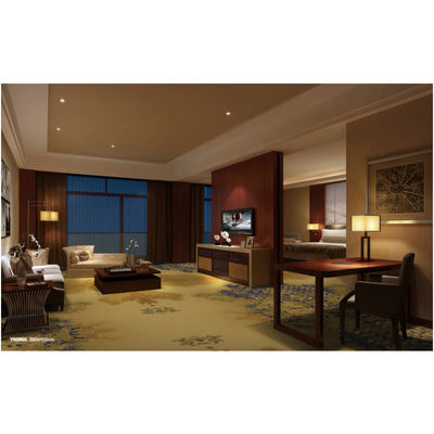Maßgeschneiderte Breite Luxus Pflaumenblumenmuster Hotelteppich für Hotelzimmerdekoration