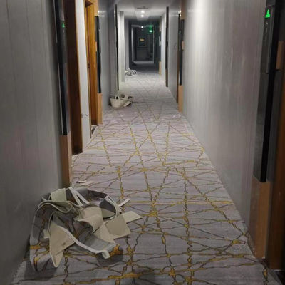 High Pile Height Nylon Custom Printing Carpets für den modernen Design-Stil in Hotels
