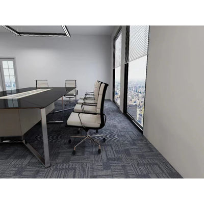 Einfache Puzzle-Muster Luxus entfernbare Teppichfliesen 50x50 für Büro Modular