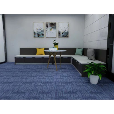 Einfache Puzzle-Muster Luxus entfernbare Teppichfliesen 50x50 für Büro Modular