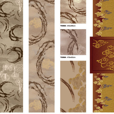 Design 80% Wolle und 20% Korridor Hotel Axminster Teppich für Zuhause Stapel Höhe 7mm-10mm
