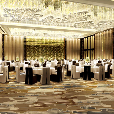 Design 80% Wolle und 20% Korridor Hotel Axminster Teppich für Zuhause Stapel Höhe 7mm-10mm
