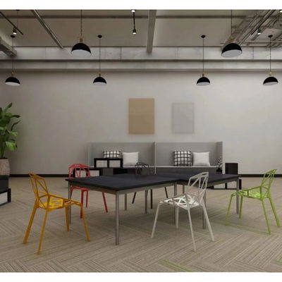 Modulare Teppichfliesen für Geschäftsräume 60.96*60.96 Luxus entfernbares Design