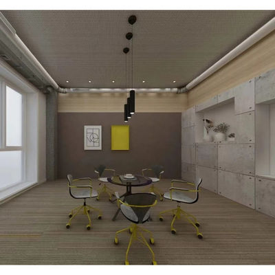 Modulare Teppichfliesen für Geschäftsräume 60.96*60.96 Luxus entfernbares Design