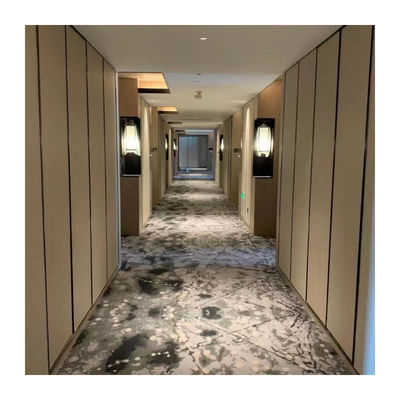 angepasste Farbe Hotel Lobby Wand zu Wand Teppich für 5 Sterne feuerbeständige Bankettsaal