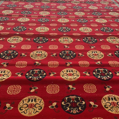 Maßgeschneiderte Teppiche für Moschee Gebet Bankettsaal Axminster 4*25 Rollmaschine Gewebter Teppich