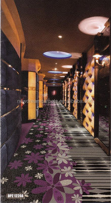 Square Design Axminster Feuerfest Hotelteppich mit 80% Wolle und 20% Nylon Material
