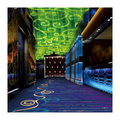 Zuhause Waschbar Luxus Feuerfeste Wolle Hotel Axminster Teppich für die Banketthalle Lobby