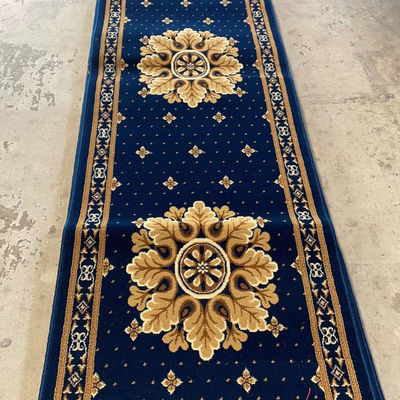 80% Wolle 20% Nylon Maschine Gewebter Teppich für Moschee Gebet kundenspezifische Muster 4 * 25 Roll