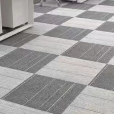 Reinfarbige Luxus abnehmbare Nylon-Teppichfliesen für Büro 50x50 Modular und Design