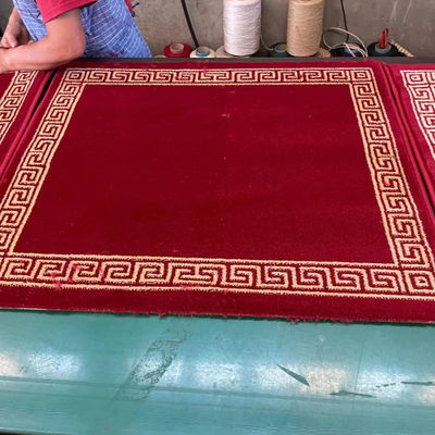 Maßgeschneiderte Muster 4*25 Roll Moschee Gebet Teppich für muslimische Moschee 4m 13,12ft Breite