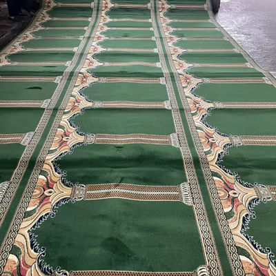 Maßgeschneiderte Muster 4*25 Roll Moschee Gebet Teppich für muslimische Moschee 4m 13,12ft Breite