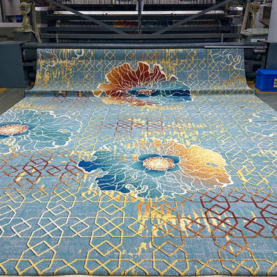7 pro Zoll Pitch Floral Axminster Teppich Luxus Hotel Hall Runners Floral Design Floral