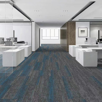 60x60 50x50 Luxus entfernbare Büro Teppichfliesen in Plain und Jacquard Loop Pile Stil