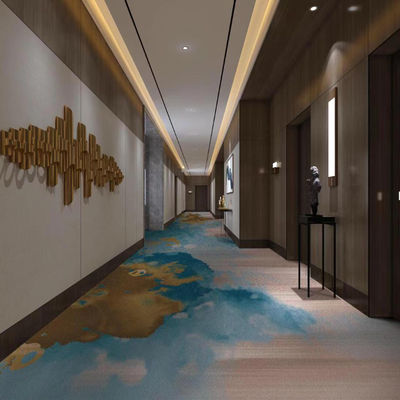 Ausgeschöpfte Druckteppiche für Luxus 5-Sterne-Hotel Flur Lobby-Korridor Wie gezeigt