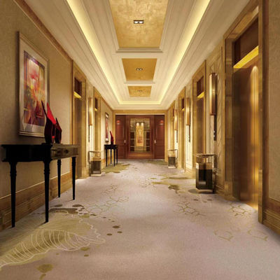 Ausgeschöpfte Druckteppiche für Luxus 5-Sterne-Hotel Flur Lobby-Korridor Wie gezeigt